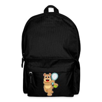 Raquette de tennis Bear Tennis - Sac à dos - noir - Devant
