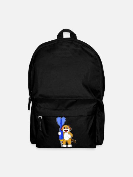 Hund Dart Dartpfeil - Rucksack - Schwarz