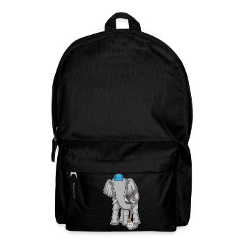 Elephant Cleaner Mop - Backpack - black - Front