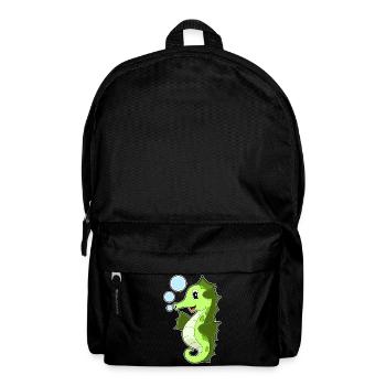Cute Seahorse - Backpack - black - Front