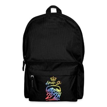 Masque de ski après-ski 2024 coloré - Sac à dos - noir - Devant