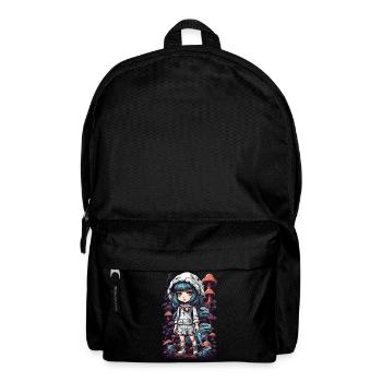 Psychedelic Pilz Anime Festival Aesthetic - Rucksack - Schwarz - Vorne