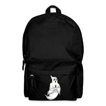 Ghost Halloween Flashlight - Backpack - black - Front