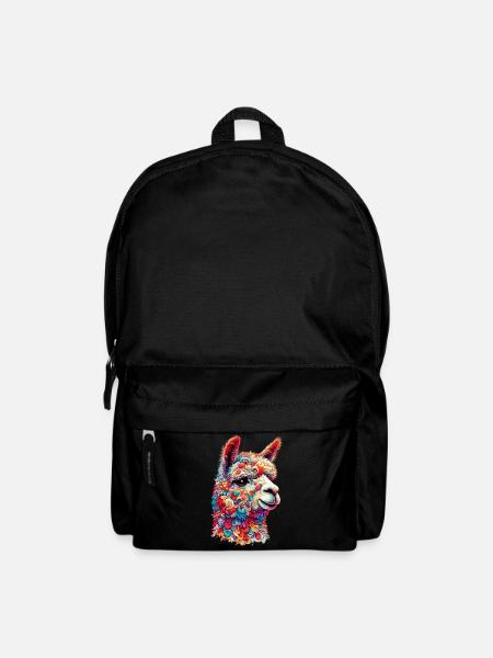Alpaka - Rucksack - Schwarz