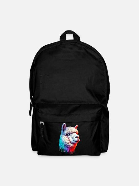 Alpaka - Rucksack - Schwarz