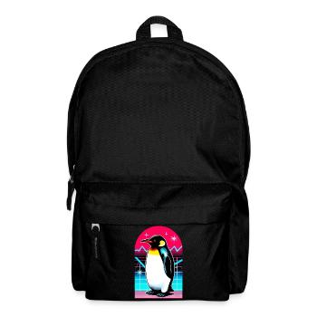 Pinguin - Rucksack - Schwarz - Vorne