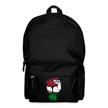 Ungarn Flagge Faust Hand used - Rucksack - Schwarz - Vorne
