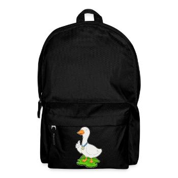Ente Medaille - Rucksack - Schwarz - Vorne