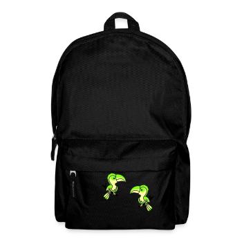Perroquet 2 - Sac à dos - noir - Devant