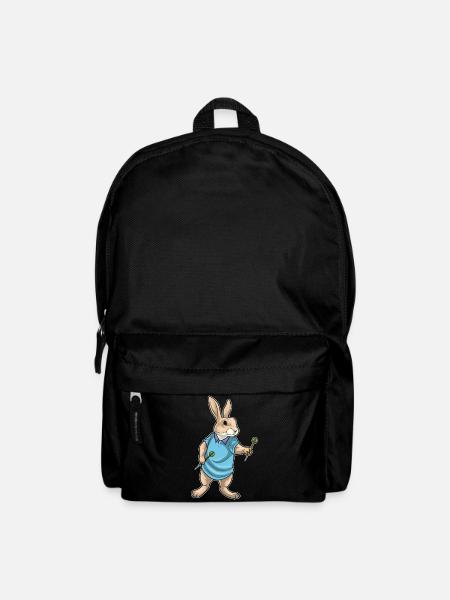 Hase Dart Dartpfeil - Rucksack - Schwarz