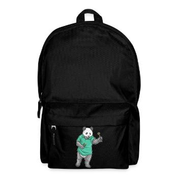 Panda Dart Dartpfeil - Backpack - black - Front