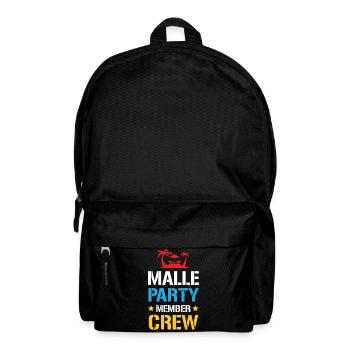Malle Party Crew - Backpack - black - Front