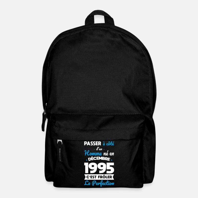 30th Birthday - Born in December 1995 - Backpack - black