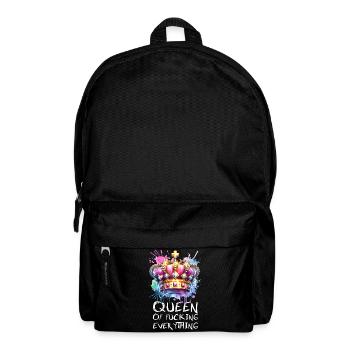 Königin Von Allem Mit Attitüde Und Stil - Backpack - black - Front