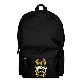Bachelor Nicolai - Sac à dos - noir - Devant