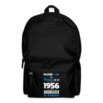 Né en 1956 – Frôler la perfection  - Sac à dos - noir - Devant