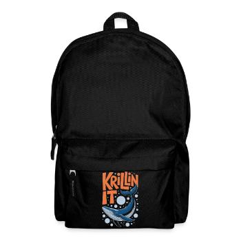 Krillin de la baleine bleue drôle - Sac à dos - noir - Devant