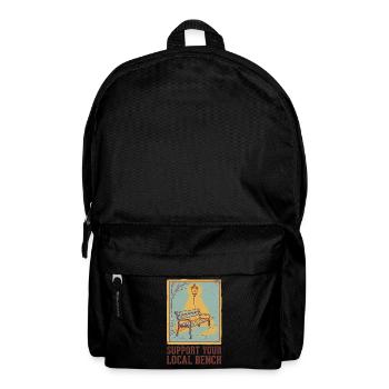 Support Bench - Rucksack - Schwarz - Vorne