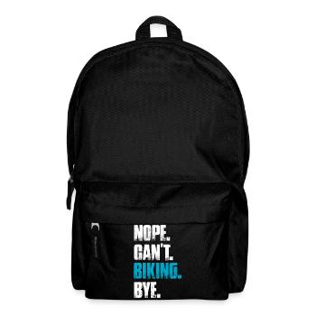 Nope can't biking Fahrrad Mountainbike Downhill - Rucksack - Schwarz - Vorne
