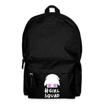 Girl Squad Pink Augen Frauen Party Geschenk - Rucksack - Schwarz - Vorne