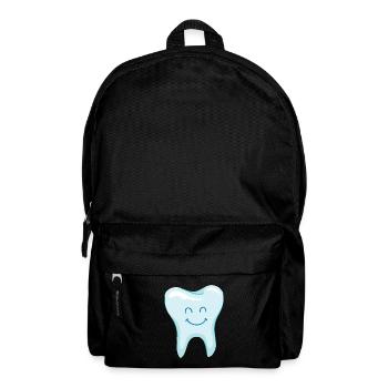 Laughing tooth - teeth - dentist - Backpack - black - Front
