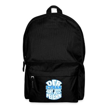 Party Feiern it Ethan - Rucksack - Schwarz - Vorne