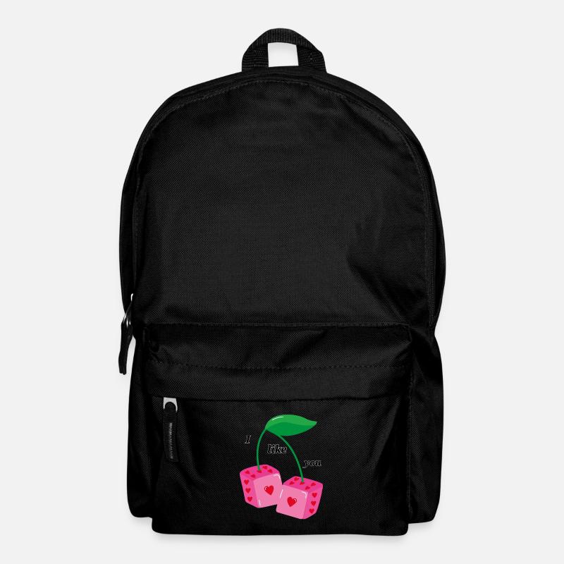 I like you. - Rucksack - Schwarz