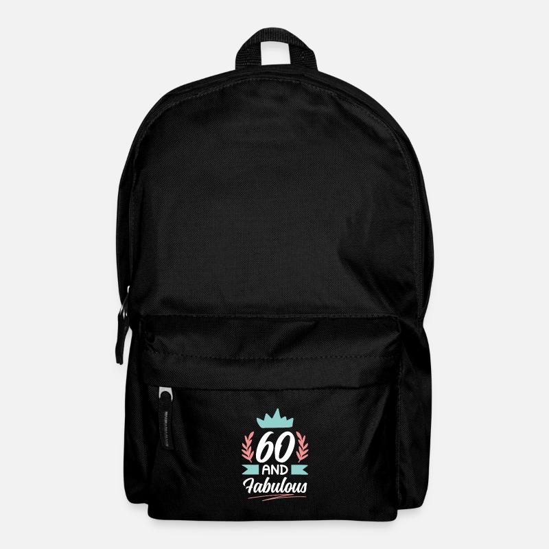 60 et super - Sac à dos - noir