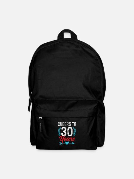 30 ans - Sac à dos - noir