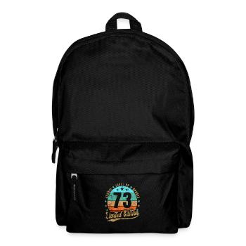 Update Level Up 73 Jahre Limited Edition Retro - Rucksack - Schwarz - Vorne