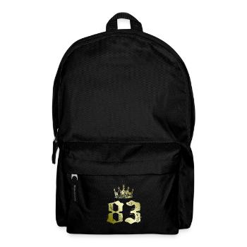 83 Couronne numérique - Sac à dos - noir - Devant