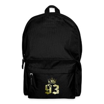 93 Couronne numérique - Sac à dos - noir - Devant