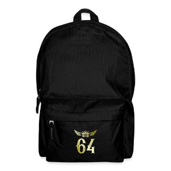 64 Couronne numérique - Sac à dos - noir - Devant