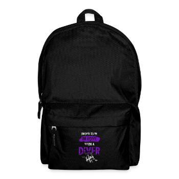 aimer un plongeur - Sac à dos - noir - Devant