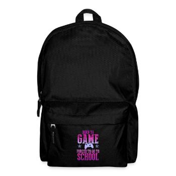 school gamer - Backpack - black - Front