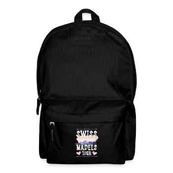 Swiss Mädels Tour - Rucksack - Schwarz - Vorne