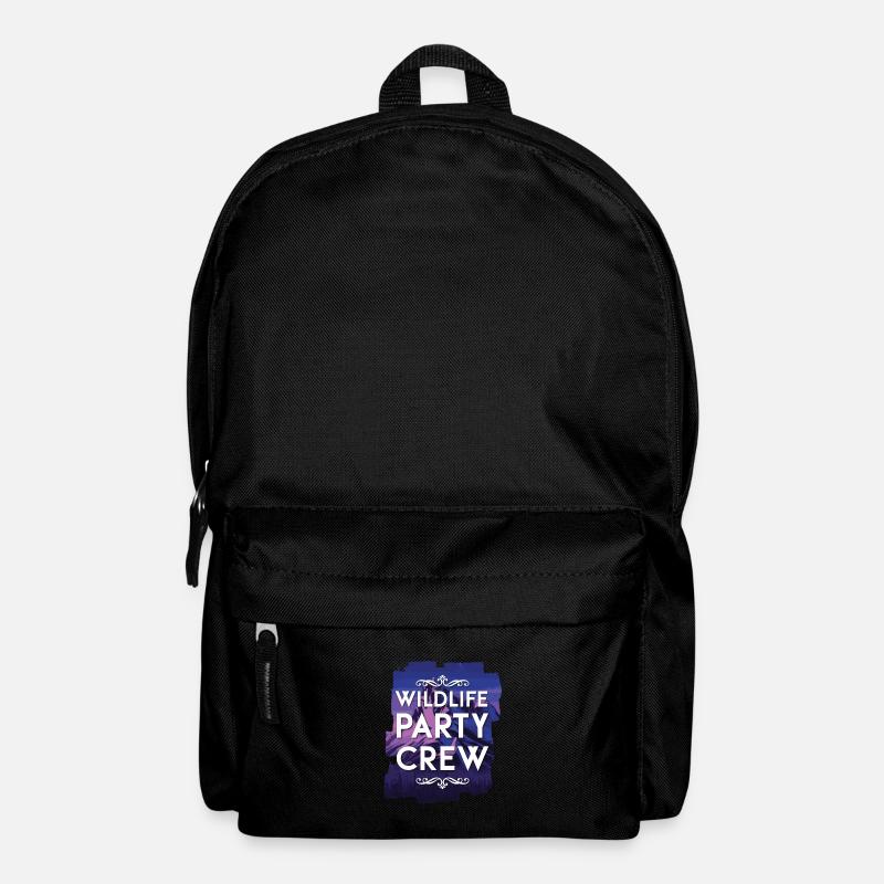 Équipage de la fête de la faune - Sac à dos - noir