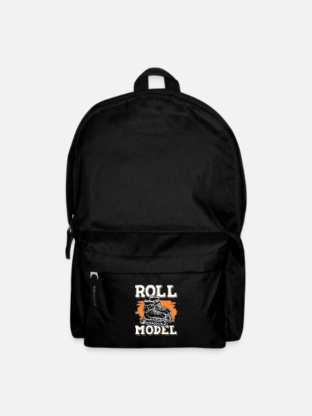 roll skaten - Rucksack - Schwarz