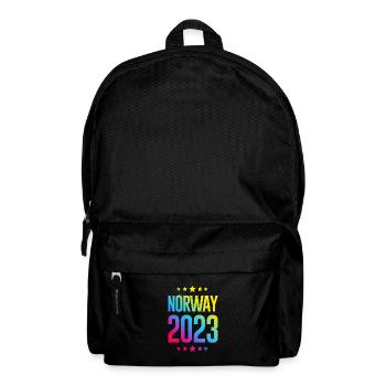 Norwegen 2023 - Rucksack - Schwarz - Vorne
