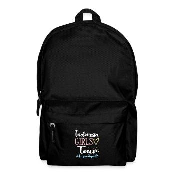 Tournée des filles en Indonésie - Sac à dos - noir - Devant