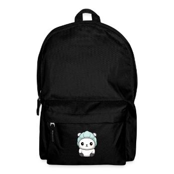 Polar Bear Winter Polar Bear Animal Comic - Backpack - black - Front