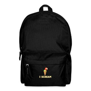 Papagei - Rucksack - Schwarz - Vorne