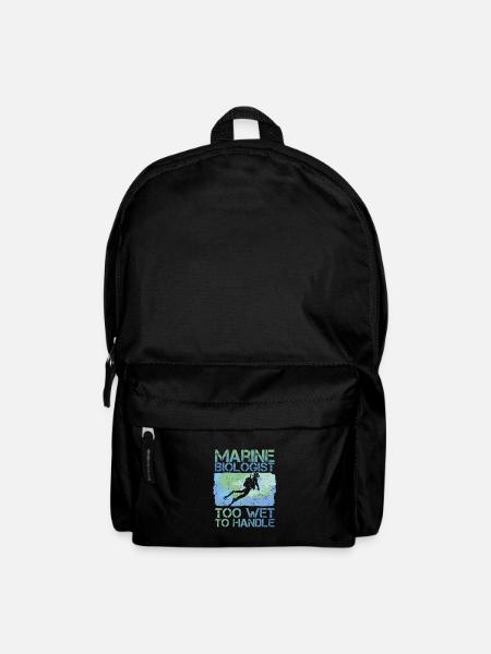 Meeresbiologie - Rucksack - Schwarz