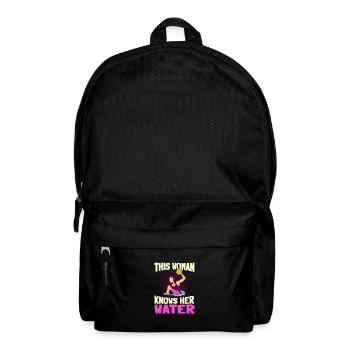 Wasserball - Rucksack - Schwarz - Vorne