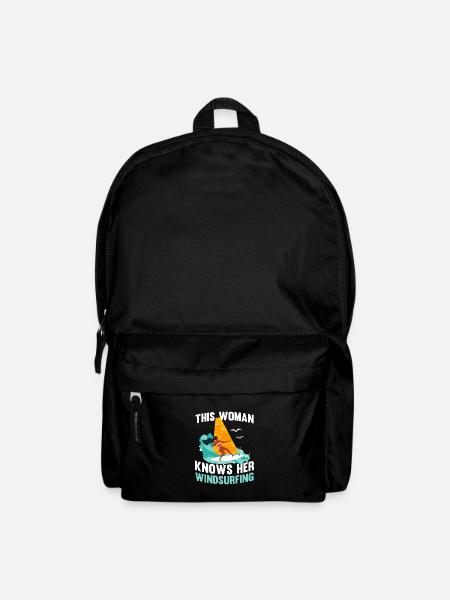 Windsurfing Windsurfen - Rucksack - Schwarz