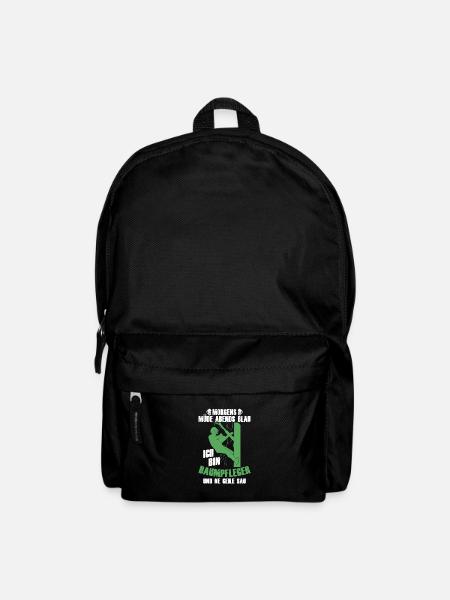 Baumklettern Baumpfleger Arborist Baumkletterer - Rucksack - Schwarz