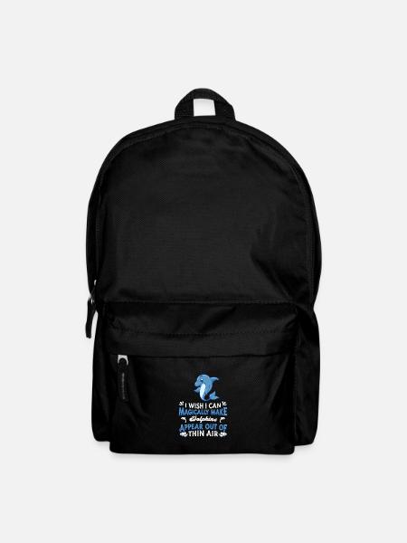 Delfin Delphine - Rucksack - Schwarz