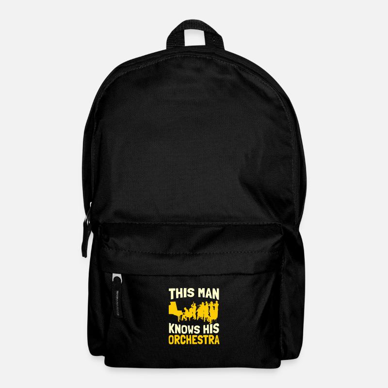 Orchestra Classical Concert Classical Music - Backpack - black