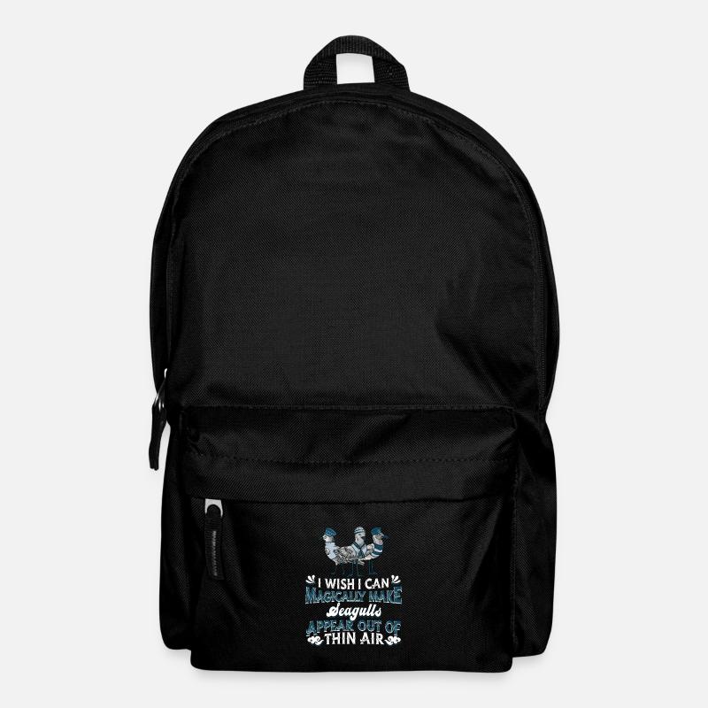 Möwe Seemöwe - Rucksack - Schwarz
