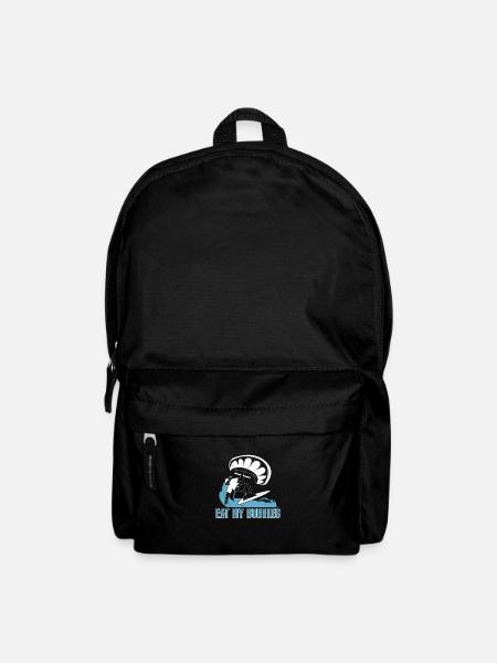 Kitesurfen Kiteboarding Kite Kiten - Rucksack - Schwarz